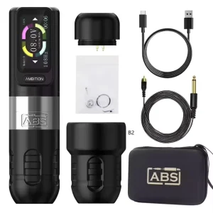 ABS Zetton 2400mAh 3.5 4.0mm Stroke Brushless Motor Direct Drive Professional Tattoo Gun Wireless Tattoo Machine Pen for Artists