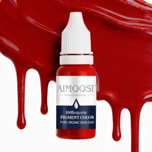 AIMOOSI High Quality 15ML Pure Black Tattoo Ink for Body and Scalp Premium Tattoo Pigment