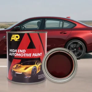 AP 1K Maroon Red Professional Car Refinish Paint Liquid Coating Spray for Auto Body Shop Boat & Plastic Use