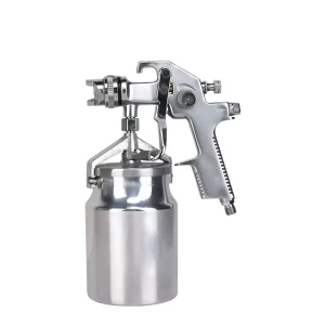 AS1005 Suction Feed HVLP Spray Gun Airbrush Paint Air Gun Pneumatic Tool Automotive Spray Paint