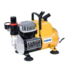 AS18CK Oil free Copper Portable Airbrush Compressor Set for Art Hobby DIY Painting 100-240V 86PSI
