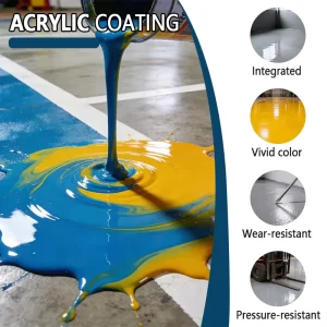 Acrylic Automotive Refinish Paint High Gloss Fast Drying High Adhesion Anti Rust Long Lasting Car Body Repair Paint