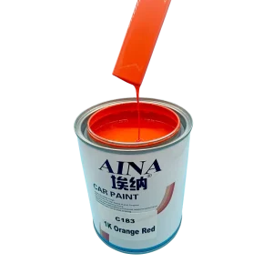 Acrylic Liquid Coating Plastic Coating Car Body Paint 1K Solid Color Base Coat High Gloss Spray
