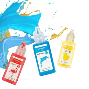 Acrylic Pen Paint Filling Ink Supplement Additive Liquid Paint Pen DIY Body Painting Plastic 12 Colors