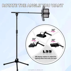 Adjustable Height Angle Tattoo LED Lamp Polarized Glasses Remove Reflective Kit Equipment LBB Tattoo Light Proof Work Light