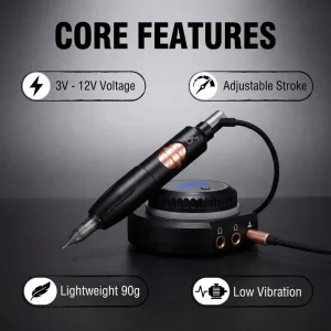 Adjustable Stroke PMU Machine for Brows Lips Tattoo Professional Training Device