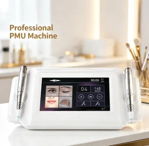 Adjustable Stroke Permanent Makeup Machine Digital PMU Eyebrow Lip Tattoo Device