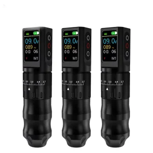 Adjustable Stroke Tattoo Gun Pen Rotary Machine Wireless Tattoo Machine for Tattoo Artist