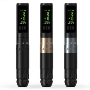 Adjustable Stroke Tattoo Machine 2.0-3.5mm Rotary Kit Wireless Tattoo Pen