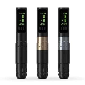 Adjustable Stroke Tattoo Machine Wireless Permanent Makeup Machine Slim Light Tattoo Battery Pen
