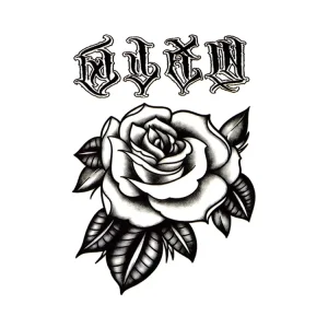Adult Non toxic Waterproof White Paper Skin Temporary Small Tattoo Sticker for Face & Body