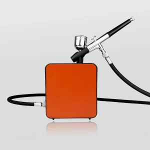 Aerografo Portable Low Noise Electric Airbrush Kit Adjustable Pressure Pistol Nail Art Pet Groom 25 PSI