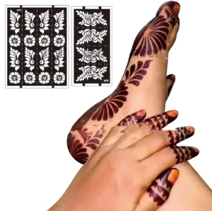 Africa New Design for Hand Foot Tattoo Template Mehndi Henna Tattoo Stencil