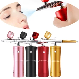 Airbrush Air Compressor Kit Spray Gun Nail Tattoo Art Airbrush