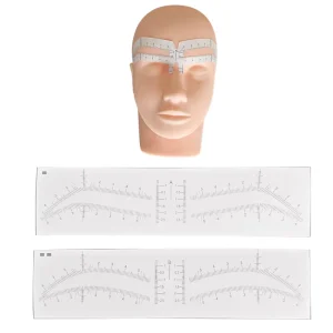 Airbrush Brow Sticker Mapping Guide Position Eyebrow Shaping Tool Microblading DIY Brow Shape Tape