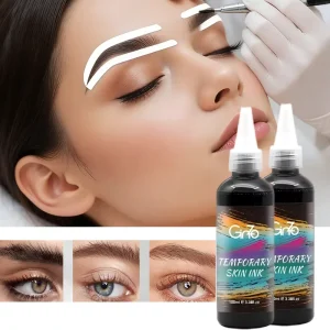 Airbrush Brows Strong Hold Eyebrow Tint Liquid Eyebrow Dye Henna Free Brow Stain Tattoo Ink