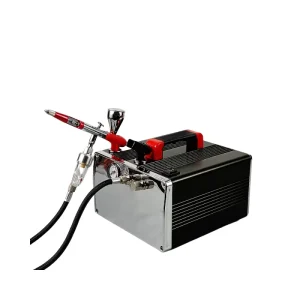 Airbrush Eyebrow Sticker Nail Art Kit Compressor Nail Painting Cake Decoration Mini for Manufacturing Plant Use