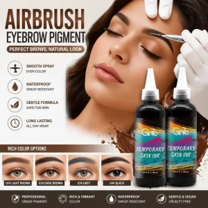 Airbrush Eyebrows Kits Eyebrow Tint Liquid Eyebrow Dye Henna Henna Brow Kit