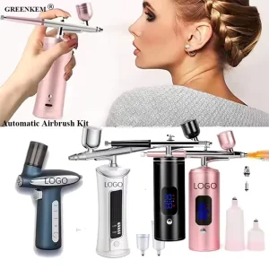 Airbrush Kit 30PSI Airbrush Compressor for Makeup Cake Decorating Stencil Tattoo Airbrush Sets
