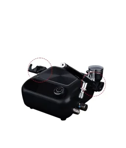 Airbrush Kit Machine Compressor Nail Art Tool with 0.3mm Nozzle for Hobby Nail Cake