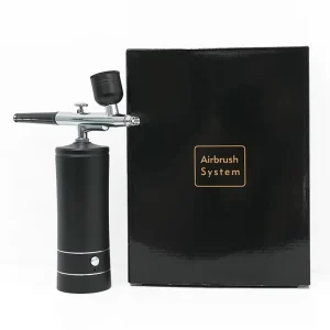 Airbrush Kit Portable Mini Airbrush Set with Compressor Cordless Airbrush Gun Kits for Makeup Painting Cake Decorating