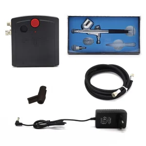 Airbrush Kit for Makeup Tattoo Cake Decorating, Nail Painting Aerograf Baking Tools With Airbrush Cleaning Kits