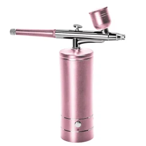 Airbrush Kit with Compressor Cleaning Brush Set Air Brush Gun Rechargeable Portable High Pressure Air Brushes