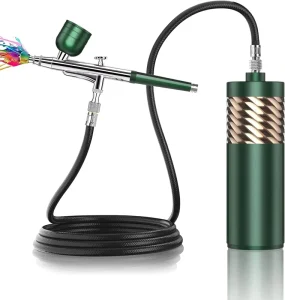 Airbrush-Kit with Compressor Portable Cordless Air Brush Gun Set for Painting