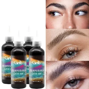 Airbrush Paint for Artists Eyebrow Makeup Hair Ink & Body Paint Tattoo Ink Spray Colors