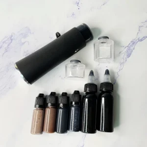 Airbrush Pump Beard Color Spray Airbrush Gun Machine Makeup Beard Hair Airbrush Kit