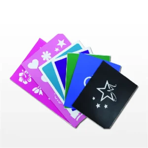 Airbrush Reusable Glitter Tattoo Stencil Henna Stencils Tattoo