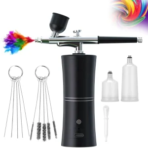 Airbrush Spray Gun Painting Pen for Foundation Makeup Art Brush Design Drawing Travel Beauty Craft Car Home Diy