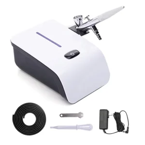Airbrush Sweatsuit Brow Stain Compressor Pen Mini Brow Stencil Sticker Custom Box Airbrush Kit Nail Painting