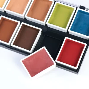 Alcohol Activated SFX Makeup Waterproof Long Time Lasting Face Body Paint Palette Skin Colors