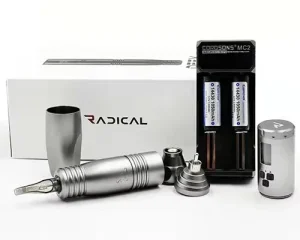 Aluminum Tattoo Machines 1050mAh Battery Wireless Tattoo Pen Machine