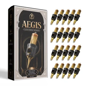 Ambition AEGIS 20pcs 5RM 7RM 9RM 11RM 13RM 15RM RM Curved Magnum 1RL 3RL 5RL 7RL 9RL RL RS Disposable Tattoo Cartridges Needles
