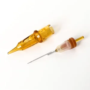 Ambition Gold 316 Stainless Steel 0.25mm Tattoo Universal Cartridges Needles for Permanent Makeup Tattoo Pen E. O. Gas