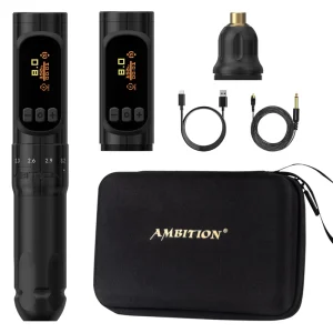 Ambition Sally 270 2.0-3.5mm Adjustable Stroke SMP Wireless Eyebrow Tattoo PMU Permanent Makeup Pen Machine for Eyeliner Lips