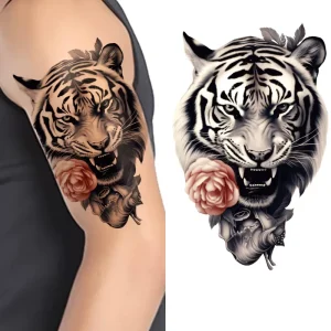 Animal Design Temporary Tattoo Sticker Non-Toxic Waterproof and Sweat Proof Printed on Body Paper for Party Use