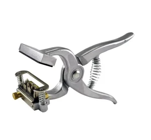 Animal Identification Ear Tattoo Mark Applicator Plier