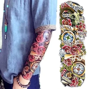 Animals and Flowers Large Size Tattoo Sticker Temporary Waterproof Custom Tattoos
