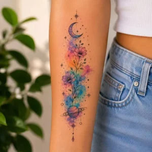 Anime Style Temporary Tattoo Stickers Waterproof Cute Tattoos for Cosplay Party and Daily Fashion