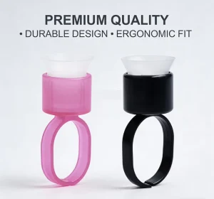 Anti Spill Silicone Ink Cup ,Finger Ring Cup for Tattoo Ink, Individual Packed, Price for PMU Tattoo Suppliers