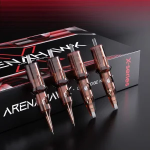 Arenahawk X Tattoo Needles Professional 1011 Rm Tattoo Needle Cartridge Customizable Disposable Box of 20