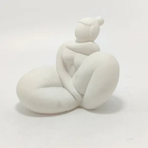 Art Deco Human Body Design Ceramic Table Top Ornaments Customizable Color & Logo Home Decor