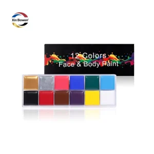 Art Paint 12-Color Oil-Based Face Paint Kit New Materials Body Painting Supplies