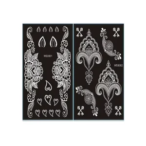 Art Waterproof Temporary Tattoo Sticker Sexy Neck Back Tattoo Sticker