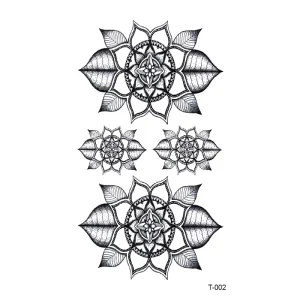 Artistic Small Tattoo Stickers Unique Designs Skin Safe Options Ideal for Festivals Casual Wear