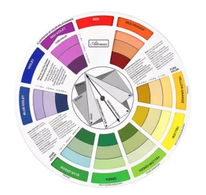 Artists Color Wheel Mixing Guide Tattoo Accessories Permanent Makeup Micro Pigment Ink Color Wheel
