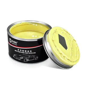 Auto Body Filler Polyester Putty BPO Putty with Red Hardener High Adhesion for Car Sheet Metal Repair